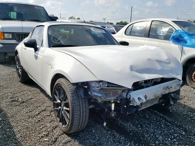 JM1NDAL77H0106045 - 2017 MAZDA MX-5 MIATA WHITE photo 1