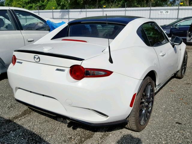 JM1NDAL77H0106045 - 2017 MAZDA MX-5 MIATA WHITE photo 4