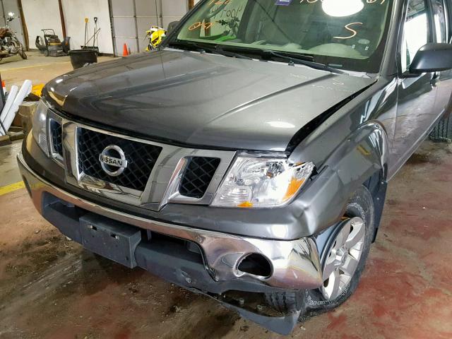 1N6AD09W79C422677 - 2009 NISSAN FRONTIER C GRAY photo 9