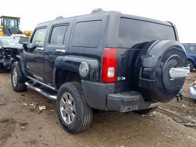 5GTEN53E188196063 - 2008 HUMMER H3 X BLACK photo 3