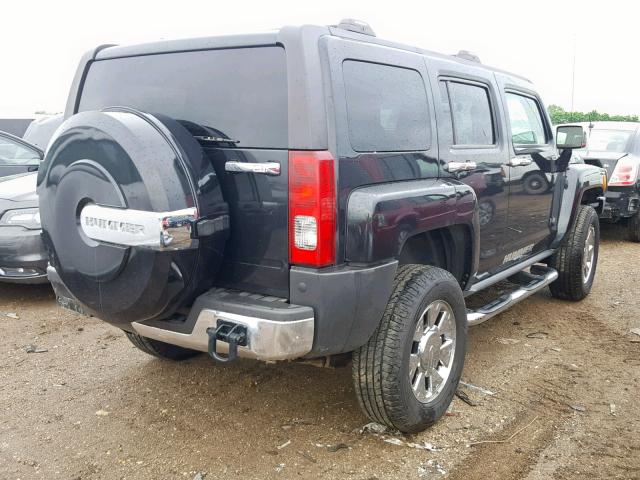 5GTEN53E188196063 - 2008 HUMMER H3 X BLACK photo 4