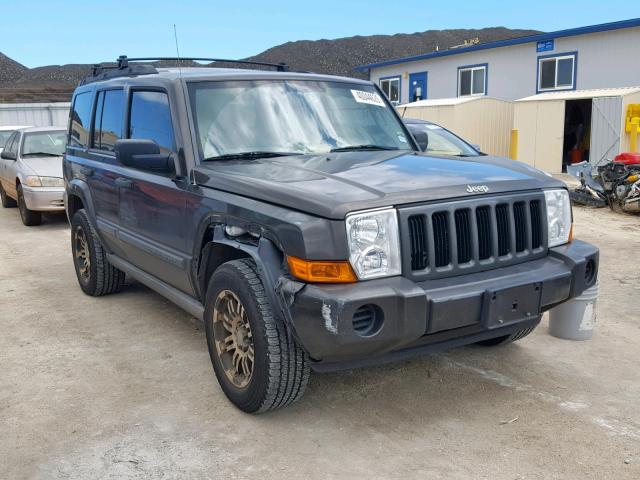 1J8HH48N46C339587 - 2006 JEEP COMMANDER GRAY photo 1