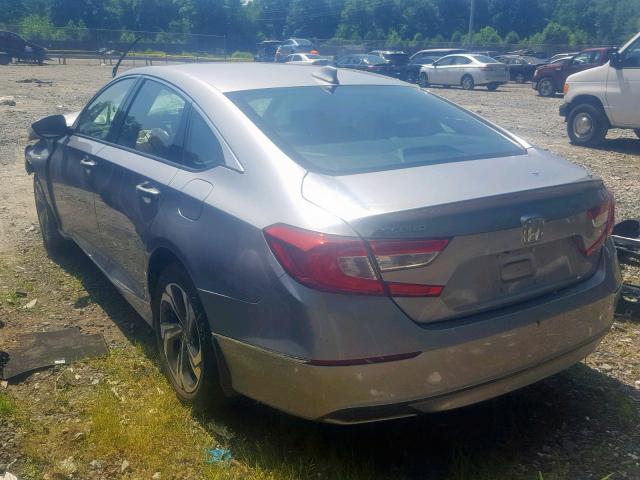 1HGCV1F54JA155090 - 2018 HONDA ACCORD EXL SILVER photo 3