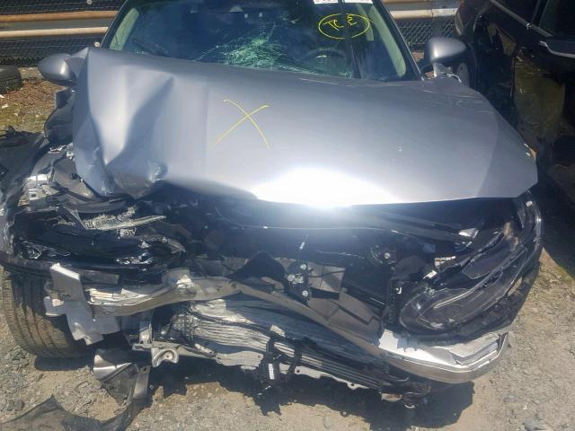 1HGCV1F54JA155090 - 2018 HONDA ACCORD EXL SILVER photo 7