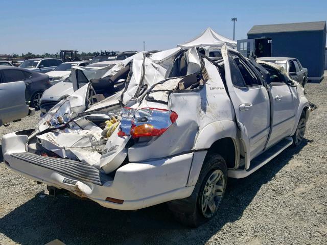 5TDBT48AX3S190783 - 2003 TOYOTA SEQUOIA LI WHITE photo 4