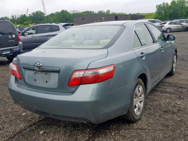4T1BE46K77U633605 - 2007 TOYOTA CAMRY NEW TEAL photo 4