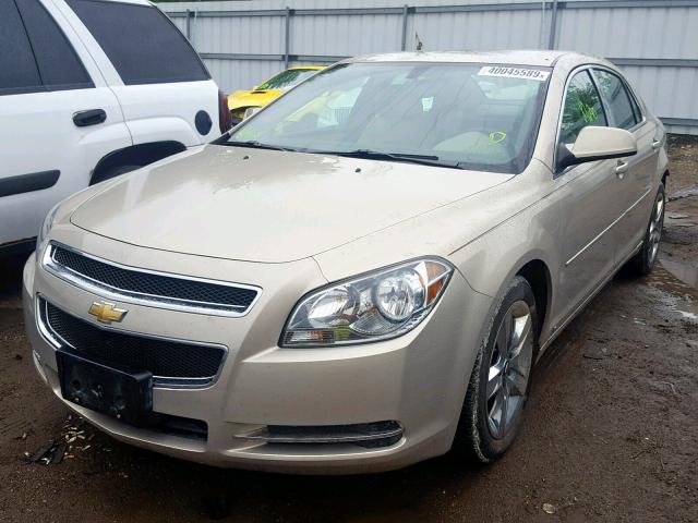 1G1ZH57B494180036 - 2009 CHEVROLET MALIBU 1LT GOLD photo 2