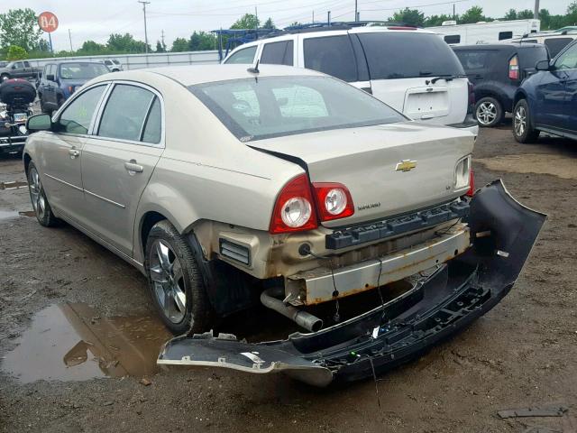 1G1ZH57B494180036 - 2009 CHEVROLET MALIBU 1LT GOLD photo 3