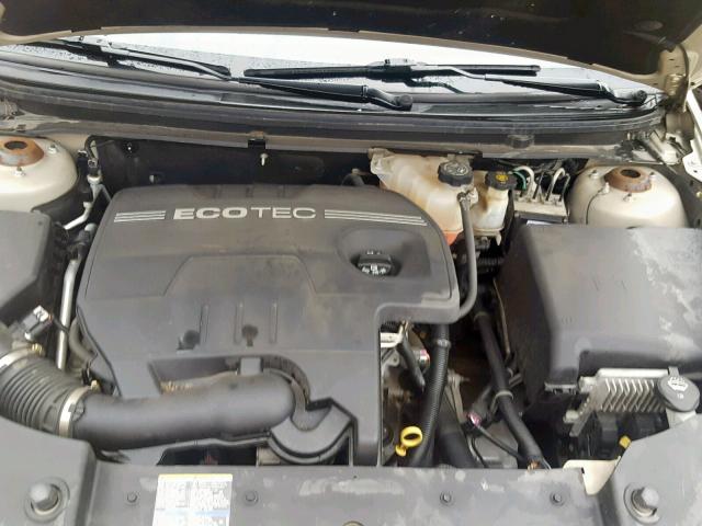 1G1ZH57B494180036 - 2009 CHEVROLET MALIBU 1LT GOLD photo 7