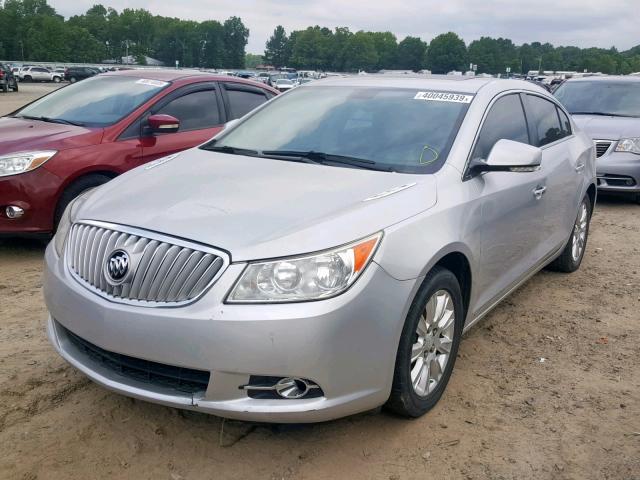 1G4GD5ERXCF194198 - 2012 BUICK LACROSSE P GRAY photo 2