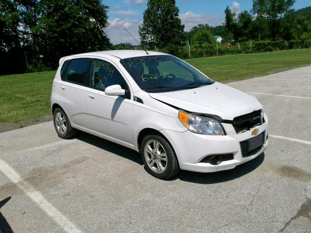 KL1TD6DE4BB128914 - 2011 CHEVROLET AVEO LS WHITE photo 1