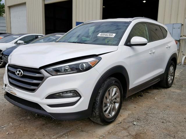 KM8J33A47GU026124 - 2016 HYUNDAI TUCSON LIM WHITE photo 2