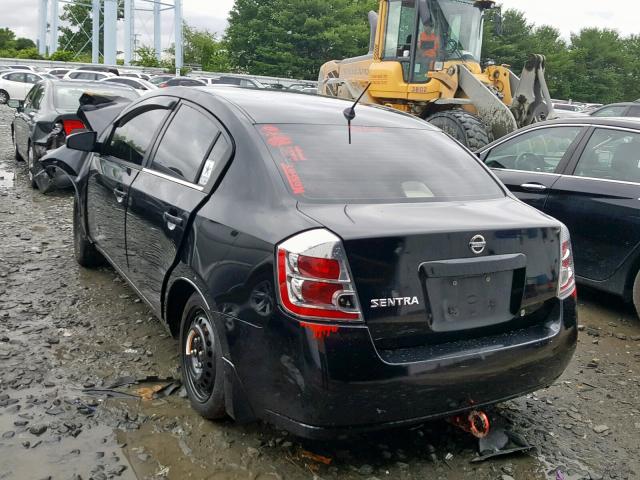 3N1AB61E08L695304 - 2008 NISSAN SENTRA 2.0 BLACK photo 3