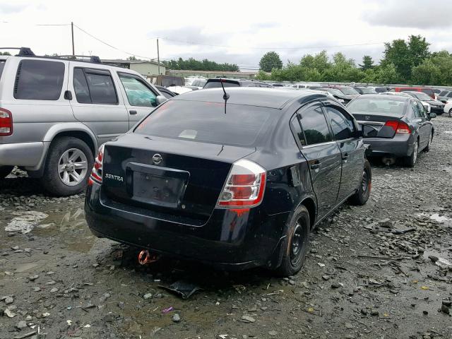 3N1AB61E08L695304 - 2008 NISSAN SENTRA 2.0 BLACK photo 4