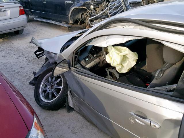 1G1AT18H397139631 - 2009 CHEVROLET COBALT LT SILVER photo 10