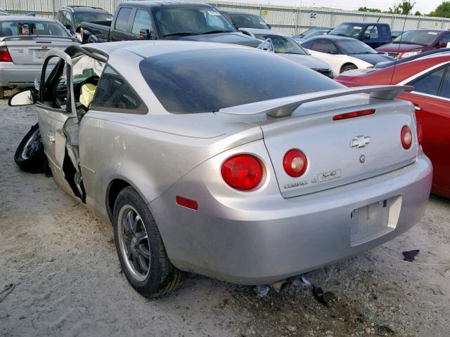 1G1AT18H397139631 - 2009 CHEVROLET COBALT LT SILVER photo 3