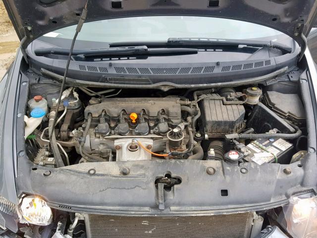 2HGFG1B26AH001775 - 2010 HONDA CIVIC DX GRAY photo 7