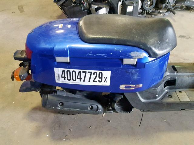 LPRSA33A07A101565 - 2007 YAMAHA XF50 BLUE photo 7