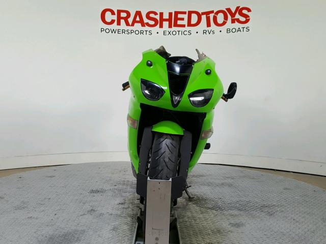 JKAZX4P1X8A039638 - 2008 KAWASAKI ZX600 P GREEN photo 3