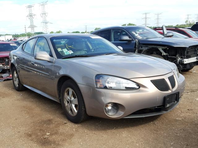 2G2WP552261207763 - 2006 PONTIAC GRAND PRIX BEIGE photo 1
