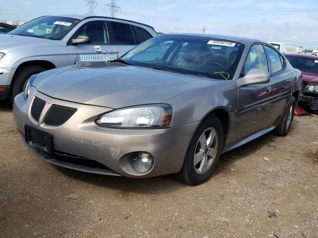 2G2WP552261207763 - 2006 PONTIAC GRAND PRIX BEIGE photo 2