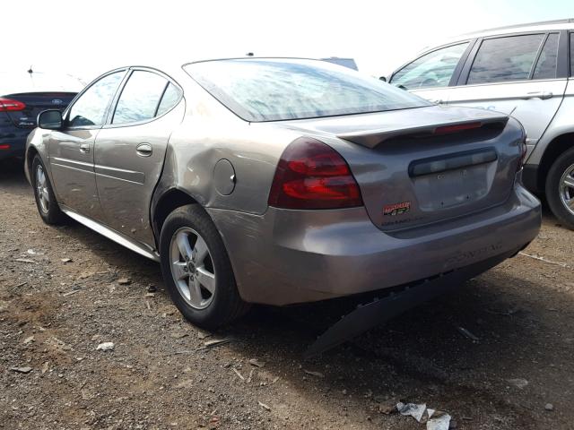 2G2WP552261207763 - 2006 PONTIAC GRAND PRIX BEIGE photo 3