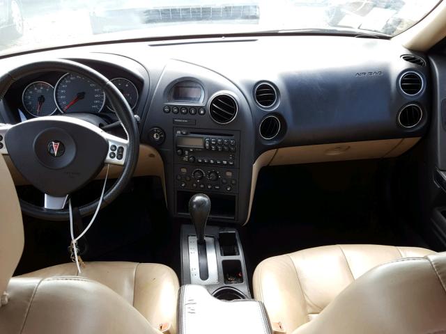 2G2WP552261207763 - 2006 PONTIAC GRAND PRIX BEIGE photo 9