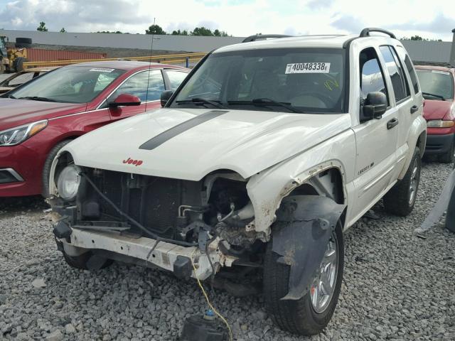 1J4GK58K63W724573 - 2003 JEEP LIBERTY LI WHITE photo 2