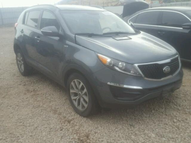 KNDPBCACXE7620064 - 2014 KIA SPORTAGE L GRAY photo 1