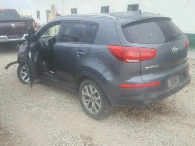 KNDPBCACXE7620064 - 2014 KIA SPORTAGE L GRAY photo 3