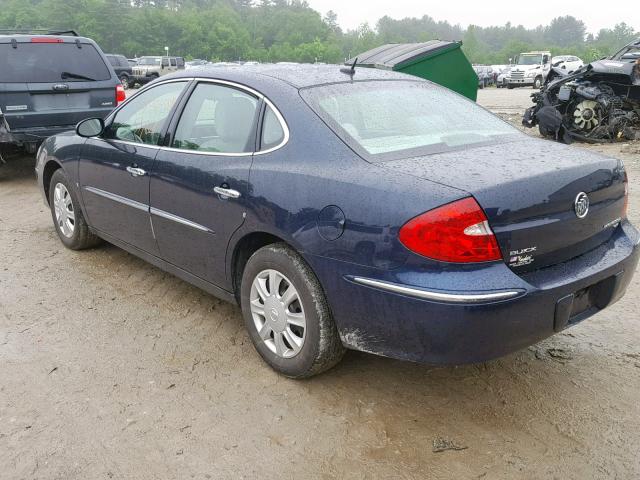 2G4WC582481196279 - 2008 BUICK LACROSSE C BLUE photo 3