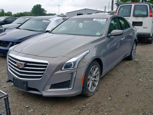 1G6AX5SX7H0126488 - 2017 CADILLAC CTS LUXURY GRAY photo 2