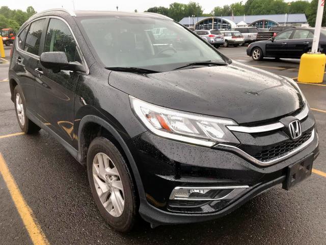 2HKRM4H74FH659747 - 2015 HONDA CR-V EXL BLACK photo 1