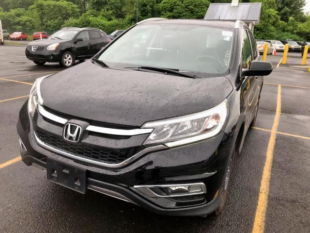 2HKRM4H74FH659747 - 2015 HONDA CR-V EXL BLACK photo 2