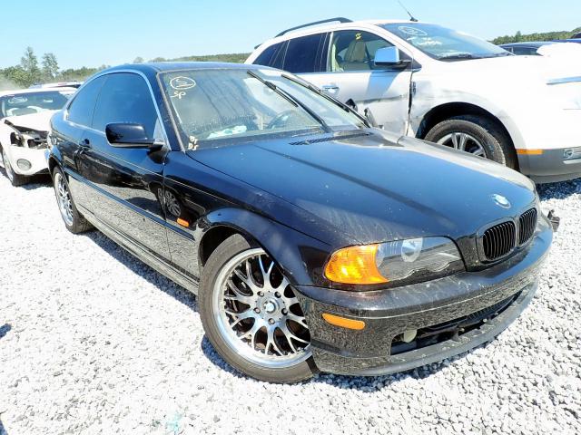 WBABM3343YJN80313 - 2000 BMW 323 CI BLACK photo 1