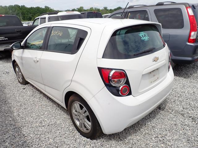 1G1JA6SH8F4148012 - 2015 CHEVROLET SONIC LS WHITE photo 3