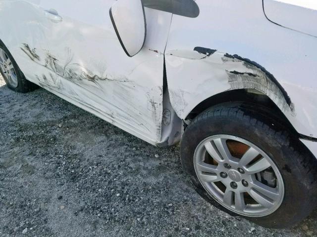 1G1JA6SH8F4148012 - 2015 CHEVROLET SONIC LS WHITE photo 9