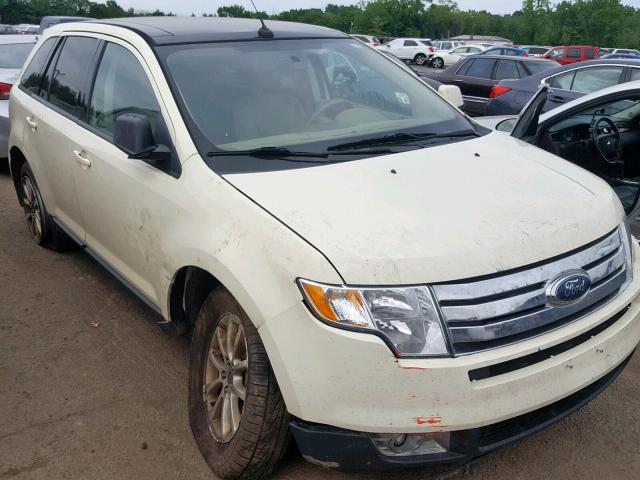 2FMDK48C17BA25611 - 2007 FORD EDGE SEL WHITE photo 1