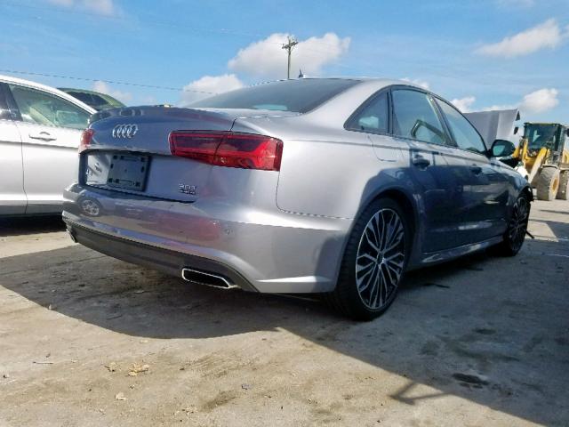 WAUF3AFC6JN087848 - 2018 AUDI A6 PREMIUM SILVER photo 4