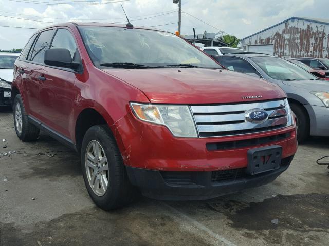 2FMDK3GC3ABA52568 - 2010 FORD EDGE SE RED photo 1