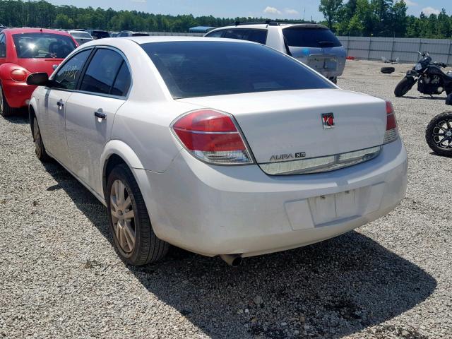 1G8ZV57B19F116342 - 2009 SATURN AURA XR WHITE photo 3