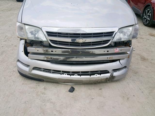 1GNDV03E25D151178 - 2005 CHEVROLET VENTURE SILVER photo 9