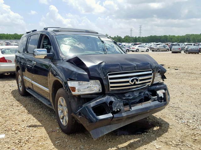 5N3AA08C86N810099 - 2006 INFINITI QX56 BLACK photo 1