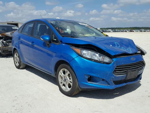 3FADP4BJ2GM128697 - 2016 FORD FIESTA SE BLUE photo 1