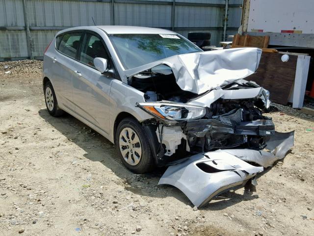 KMHCT5AE9HU349413 - 2017 HYUNDAI ACCENT SE SILVER photo 1