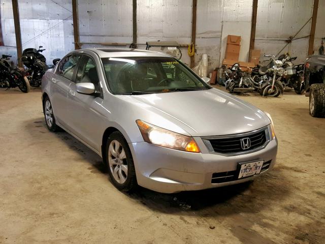 1HGCP26848A048335 - 2008 HONDA ACCORD EXL SILVER photo 1