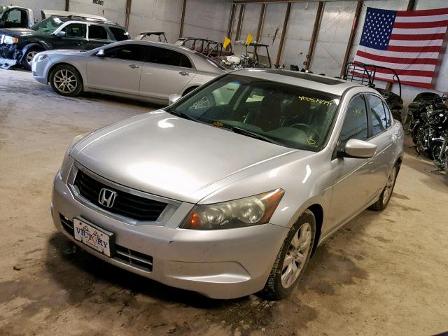 1HGCP26848A048335 - 2008 HONDA ACCORD EXL SILVER photo 2