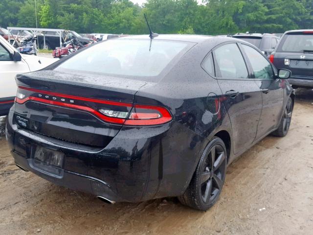 1C3CDFBB8FD433025 - 2015 DODGE DART SXT BLACK photo 4