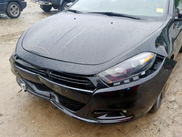 1C3CDFBB8FD433025 - 2015 DODGE DART SXT BLACK photo 9