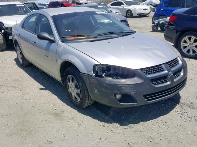 1B3EL46X26N185299 - 2006 DODGE STRATUS SX SILVER photo 1